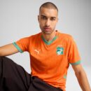 Maillot Côte d'Ivoire Domicile Homme 2025 Orange