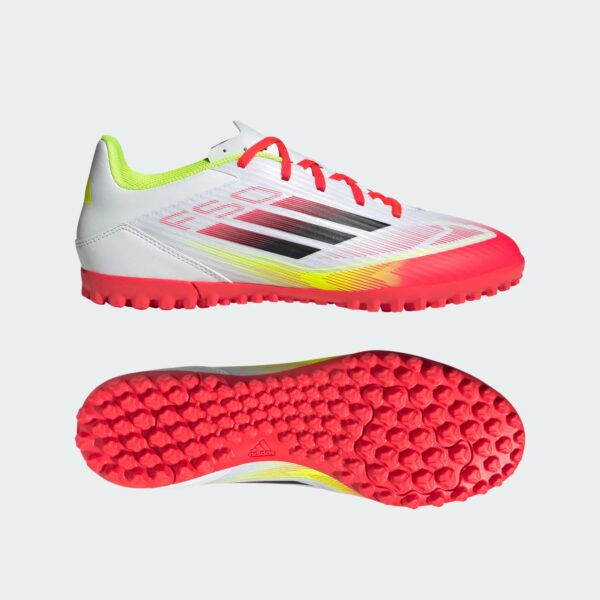 Crampons Adidas F50 Club Turf Stabilisés 2025 Blanc - Image 11