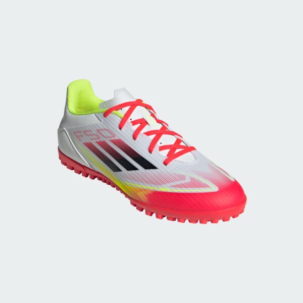 Crampons Adidas F50 Club Turf Stabilisés 2025 Blanc - Image 5