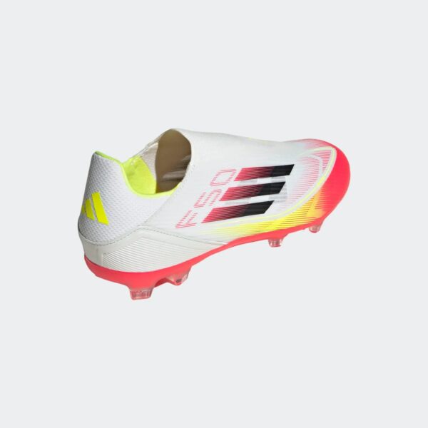 Crampons Adidas F50 League FG/MG LL Blanc - Image 10