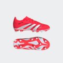 Crampons Adidas Predator Club FG/MG Junior Rouge