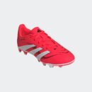 Crampons Adidas Predator Club FG/MG Junior Rouge