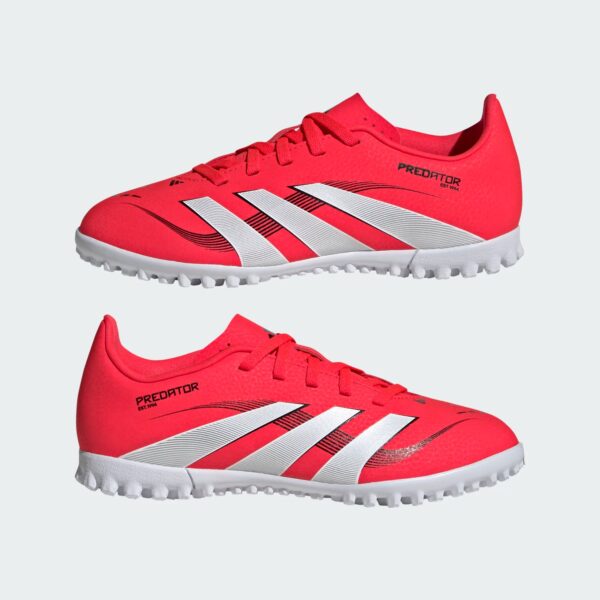 Crampons Adidas Predator Club Turf Stabilisés Junior 2025 Rouge - Image 9