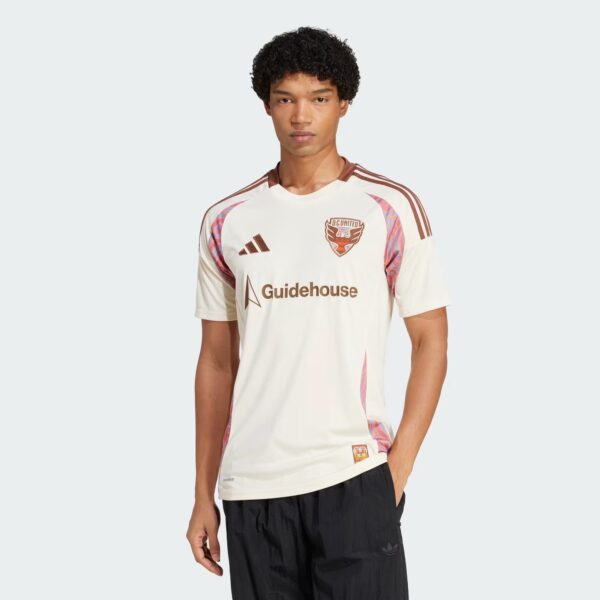 Maillot DC United Extérieur Homme 2025/26 Crème - Image 2