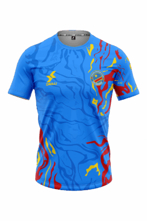 Maillot R.D. Congo Dkali Homme 2024/25 Bleu