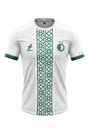 Maillot Algérie Dkali Homme 2024/25 Blanc