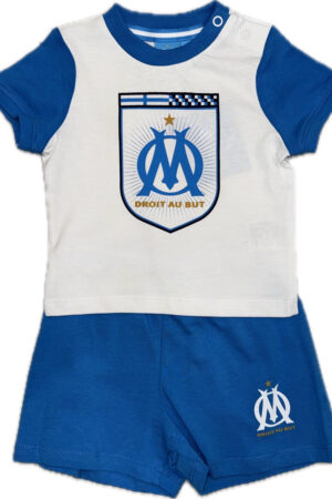 Ensemble Kit T-shirt Short OM Fan Bébé Bleu 2025