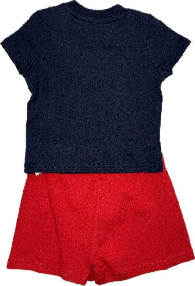 Ensemble Kit T-shirt Short Paris Saint-Germain Fan Bébé Bleu 2025 ( PSG ) - Image 2