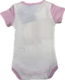 Ensemble Set Body + Bavoir OM Bébé 2025 Rose
