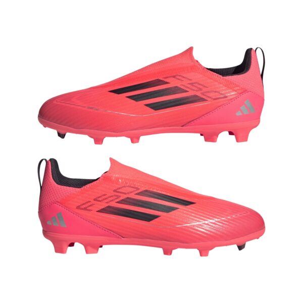Crampons Adidas F50 League FG/MG LL Junior Rouge - Image 10