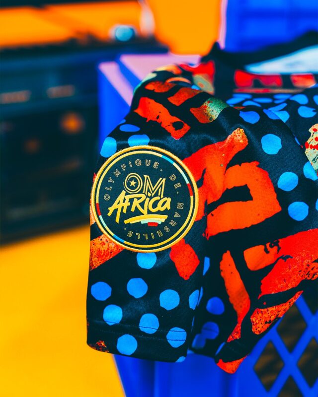 Maillot OM x Africa 13 Homme / Puma 2024 Noir - Image 7