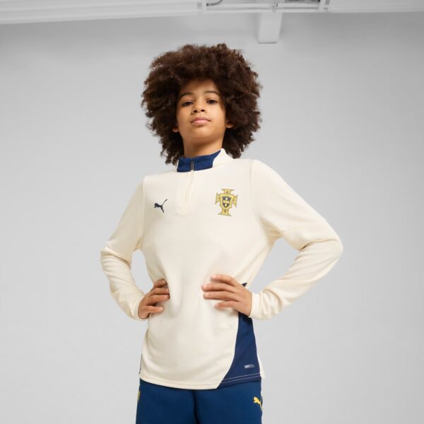 Top Portugal Training Junior 2025/26 Beige - Image 2