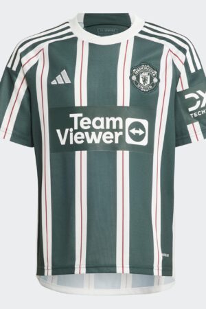 Maillot Manchester United Extérieur Junior 2023/24 Vert