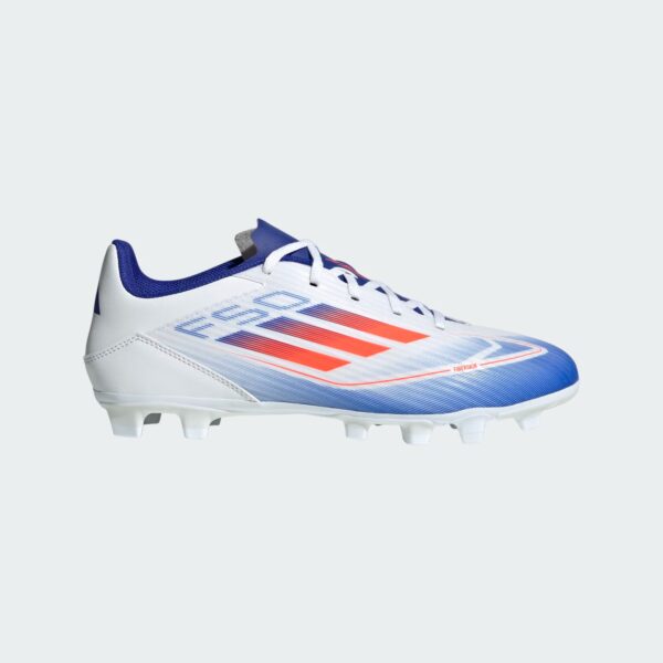 Crampons Adidas F50 Club FxG Adulte Blanc