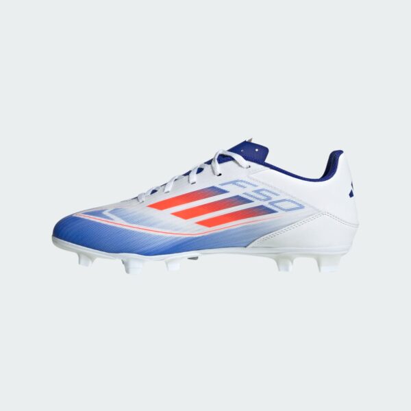 Crampons Adidas F50 Club FxG Adulte Blanc - Image 9