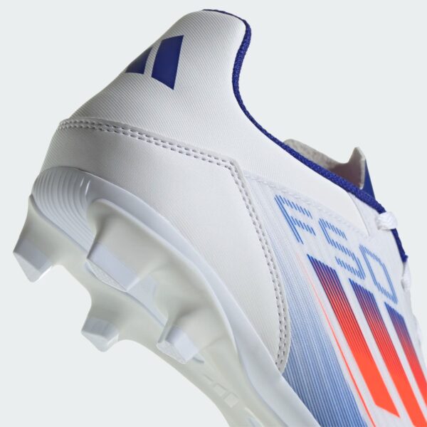 Crampons Adidas F50 Club FxG Adulte Blanc - Image 6