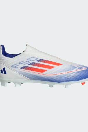 Crampons Adidas F50 League FG/MG LL Junior Blanc