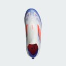 Crampons Adidas F50 League FG/MG LL Junior Blanc