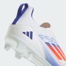 Crampons Adidas F50 League FG/MG LL Junior Blanc