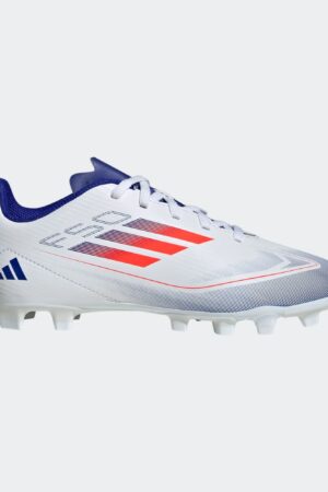Crampons Adidas F50 Club FxG Junior Blanc