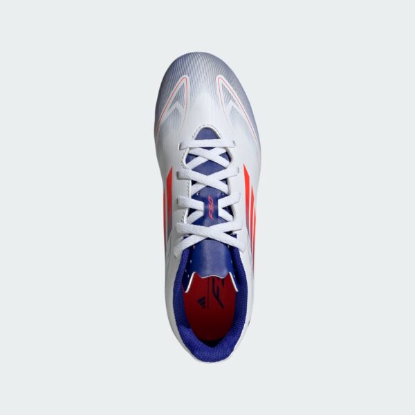 Crampons Adidas F50 Club FxG Junior Blanc - Image 6