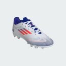 Crampons Adidas F50 Club FxG Junior Blanc