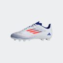 Crampons Adidas F50 Club FxG Junior Blanc