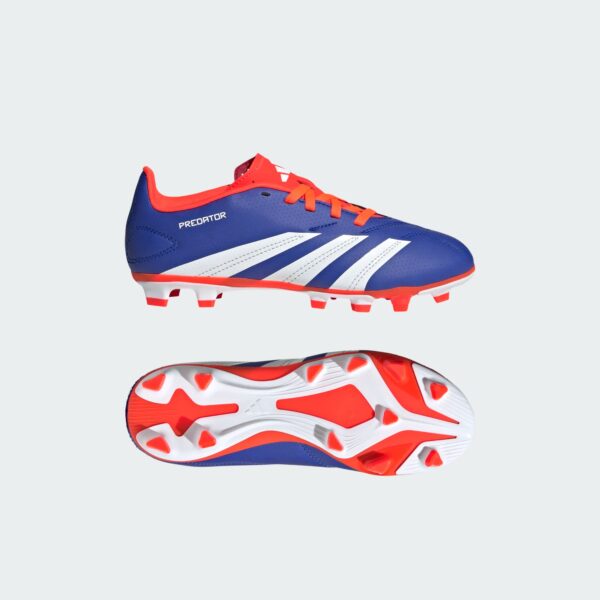 Crampons Adidas Predator Club FxG Junior Bleu - Image 2