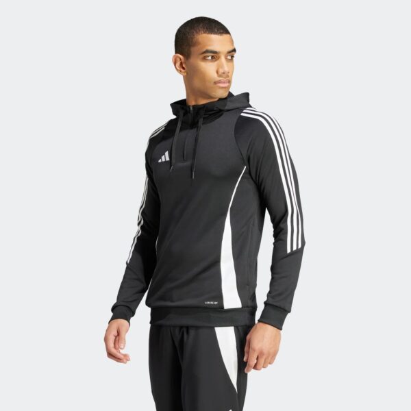 Sweat à Capuche Adidas Tiro 24 Homme Noir - Image 2