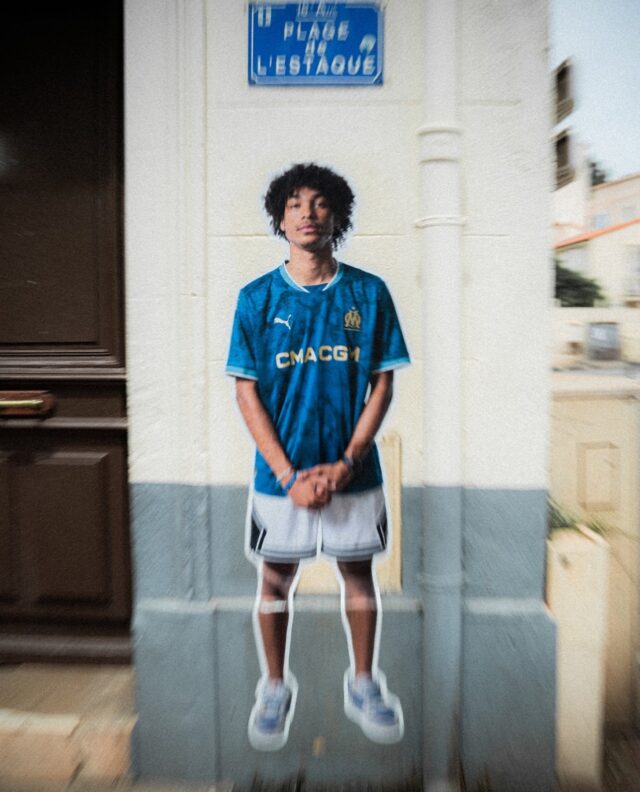 Maillot OM Extérieur Homme 2024/25 Bleu - Image 10