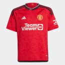 Maillot Manchester United Domicile Junior 2023/24 Rouge