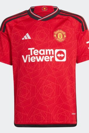 Maillot Manchester United Domicile Junior 2023/24 Rouge