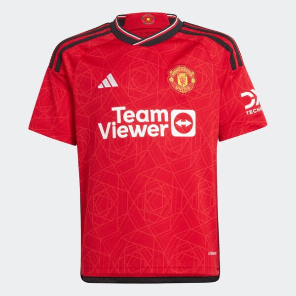 Maillot Manchester United Domicile Junior 2023/24 Rouge