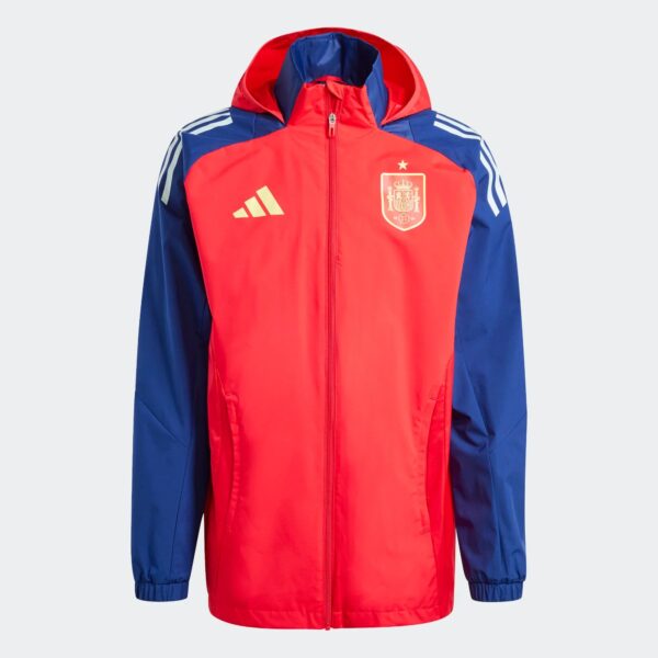 Veste Espagne All Weather Tiro 24 Homme 2024/25 Rouge