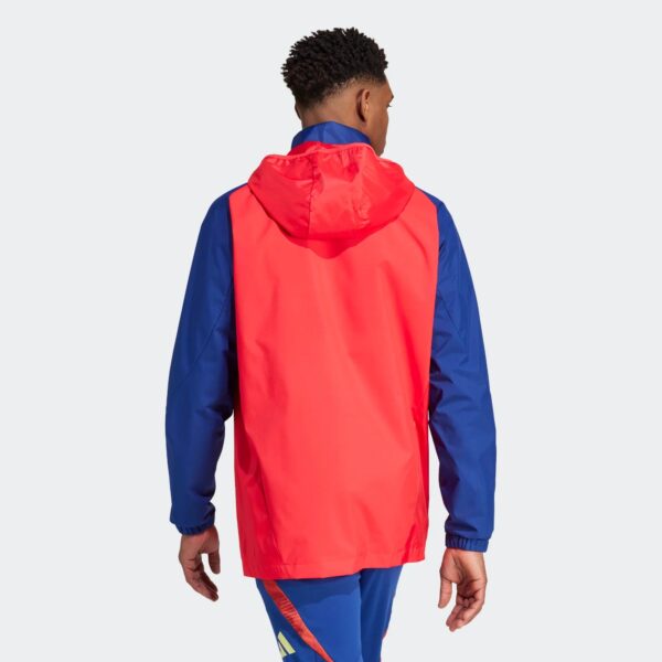 Veste Espagne All Weather Tiro 24 Homme 2024/25 Rouge - Image 4