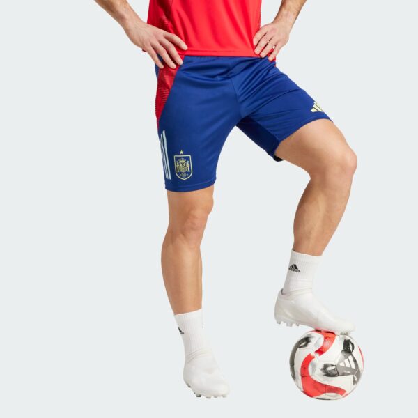 Short Espagne Training Tiro 24 Competition Homme 2024/25 Bleu - Image 6