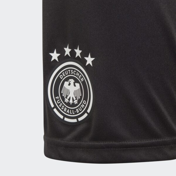 Short Allemagne Training Tiro 24 Competition Junior 2024/25 Noir - Image 3