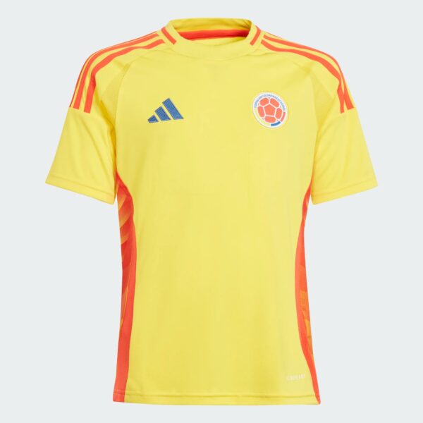 Maillot Colombie Domicile Junior 2024/25 Jaune