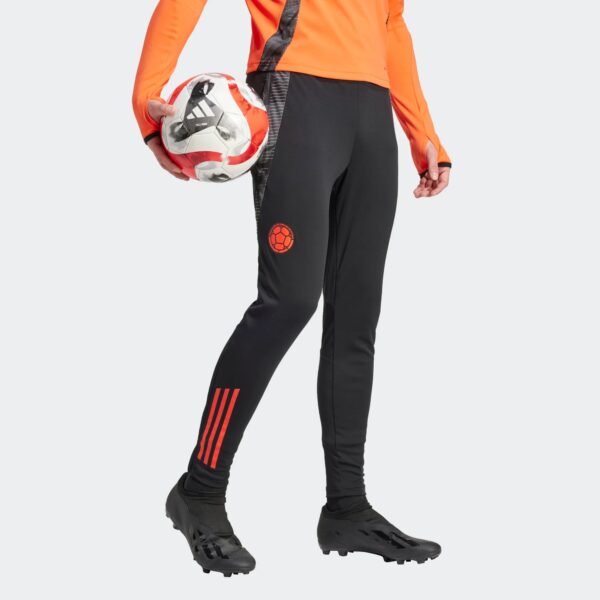 Pantalon Colombie Training Tiro 24 Competition Homme 2024/25 Noir - Image 6