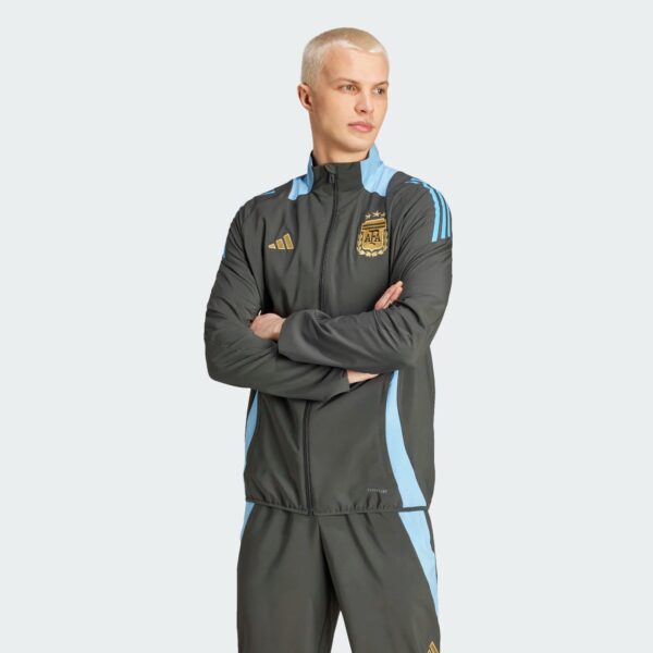 Veste de Présentation Argentine Tiro 24 Competition Homme 2024/25 Noir - Image 2