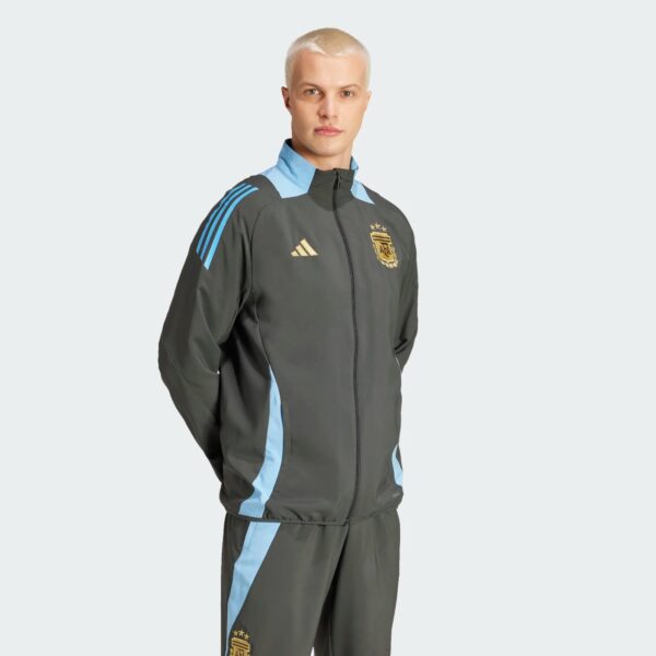 Veste de Présentation Argentine Tiro 24 Competition Homme 2024/25 Noir - Image 6