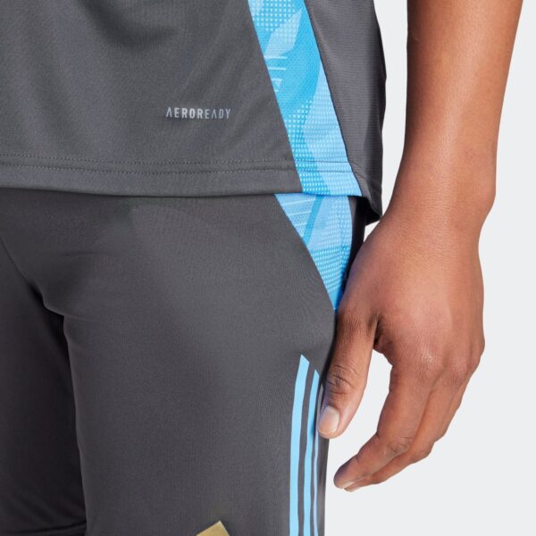 Maillot Argentine Training Tiro 24 Homme 2024/25 Noir - Image 6
