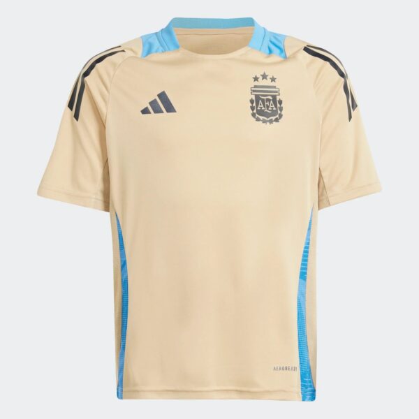 Maillot Argentine Training Tiro 24 Junior 2024/25 Or