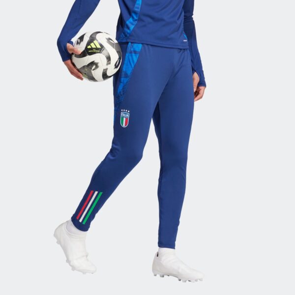 Pantalon Italie Training Tiro 24 Competition Homme 2024/25 Bleu - Image 6