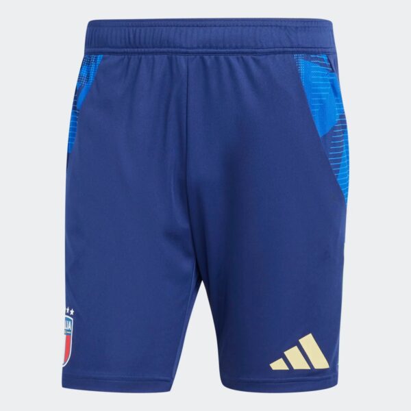 Short Italie Training Tiro 24 Competition Homme 2024/25 Bleu