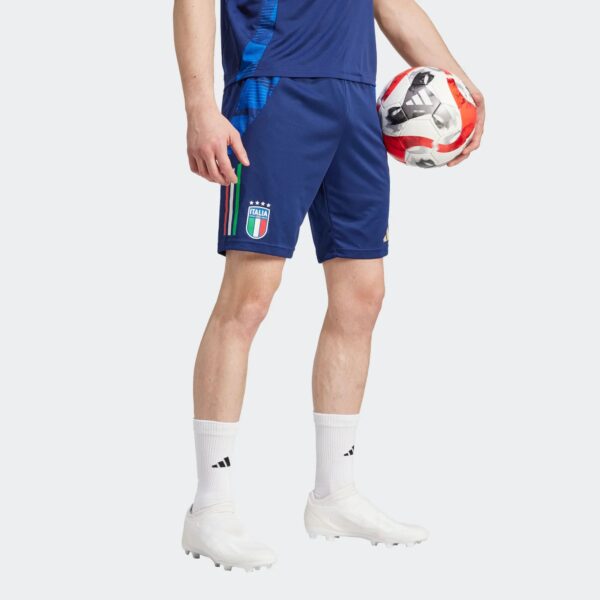 Short Italie Training Tiro 24 Competition Homme 2024/25 Bleu - Image 6