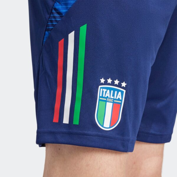 Short Italie Training Tiro 24 Competition Homme 2024/25 Bleu - Image 3