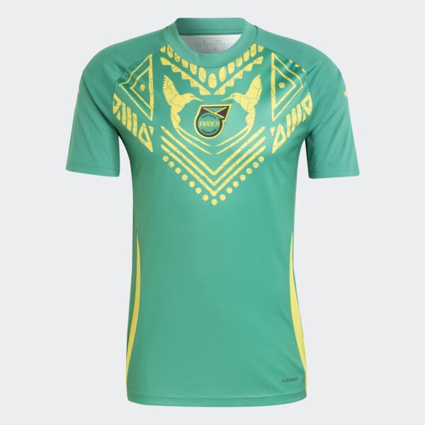 Maillot Jamaïque Pre-match Homme 2024/25 Vert