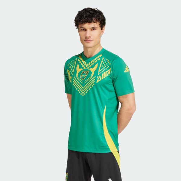 Maillot Jamaïque Pre-match Homme 2024/25 Vert - Image 10