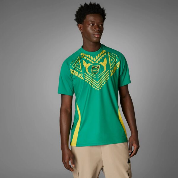 Maillot Jamaïque Pre-match Homme 2024/25 Vert - Image 6